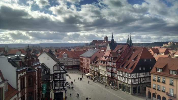 Blick über Quedlinburg